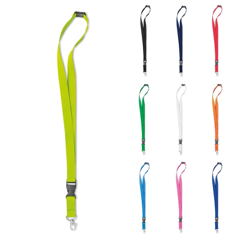 Ланьярд MO8595с металлическим крюком и съемной пряжкой