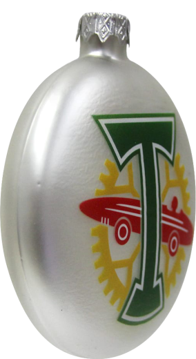 брендированный елочный шар